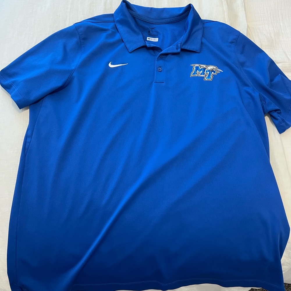 Nike polo - middle Tennessee state university
